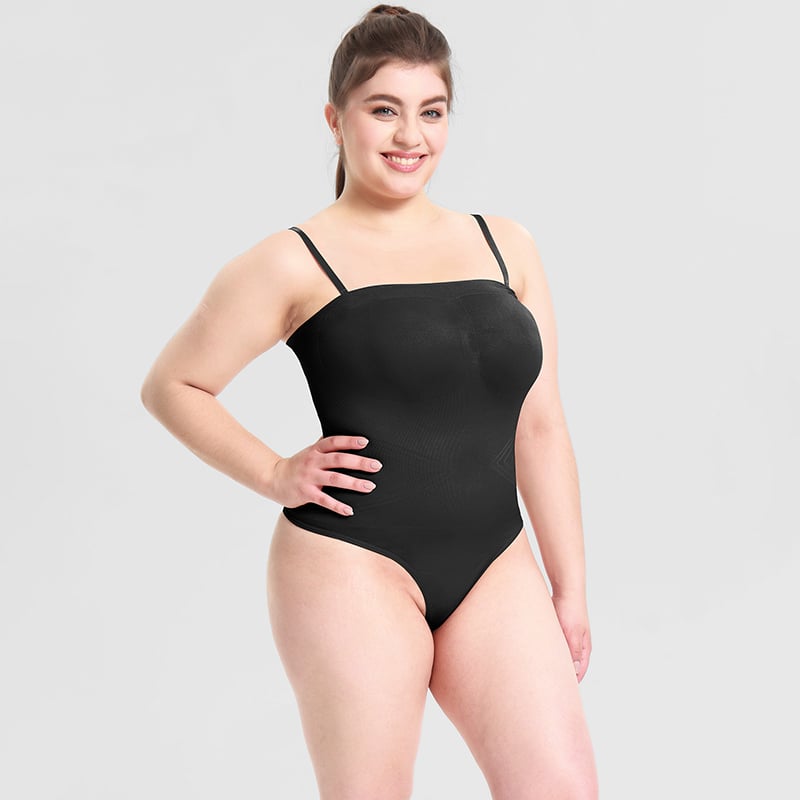 Bodysuit Shapewear with Removable Strap