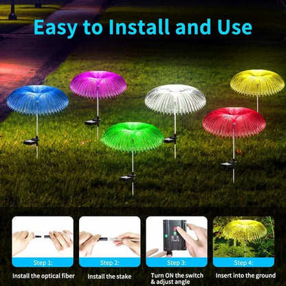 🔥Promotion 50% OFF-Solar Garden Changing Jellyfish Lights