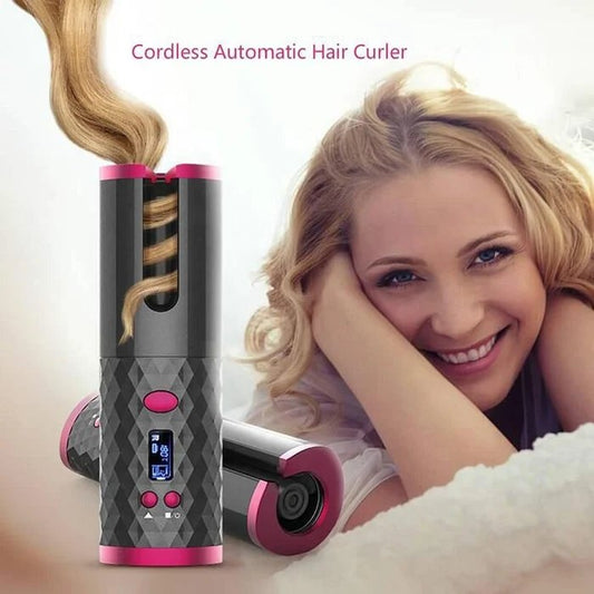 Last Day Promotion 49% OFF Auto Rotating Ceramic Hair Curler