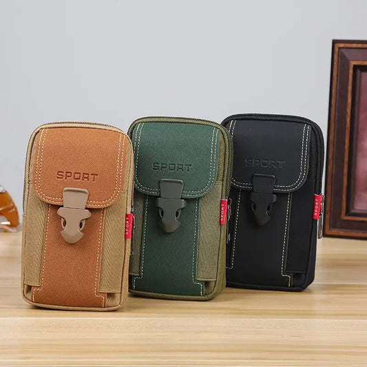 2024 New Design Men's Mobile Phone Sports Bag