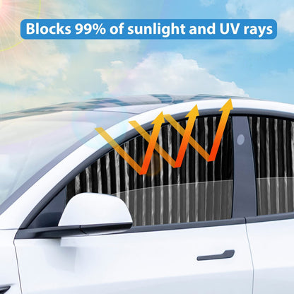 🔥Universal Fit Magnetic Car Side Window Privacy Sunshade