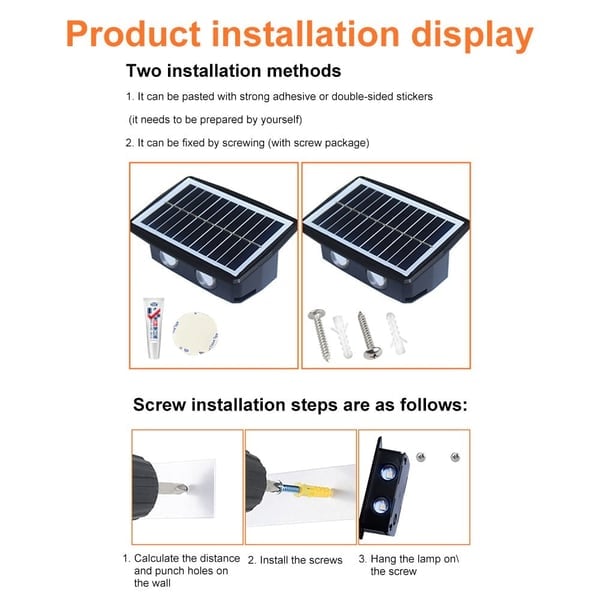 💥New Year Sale 30% OFF💥 Solar Powered Wall Light