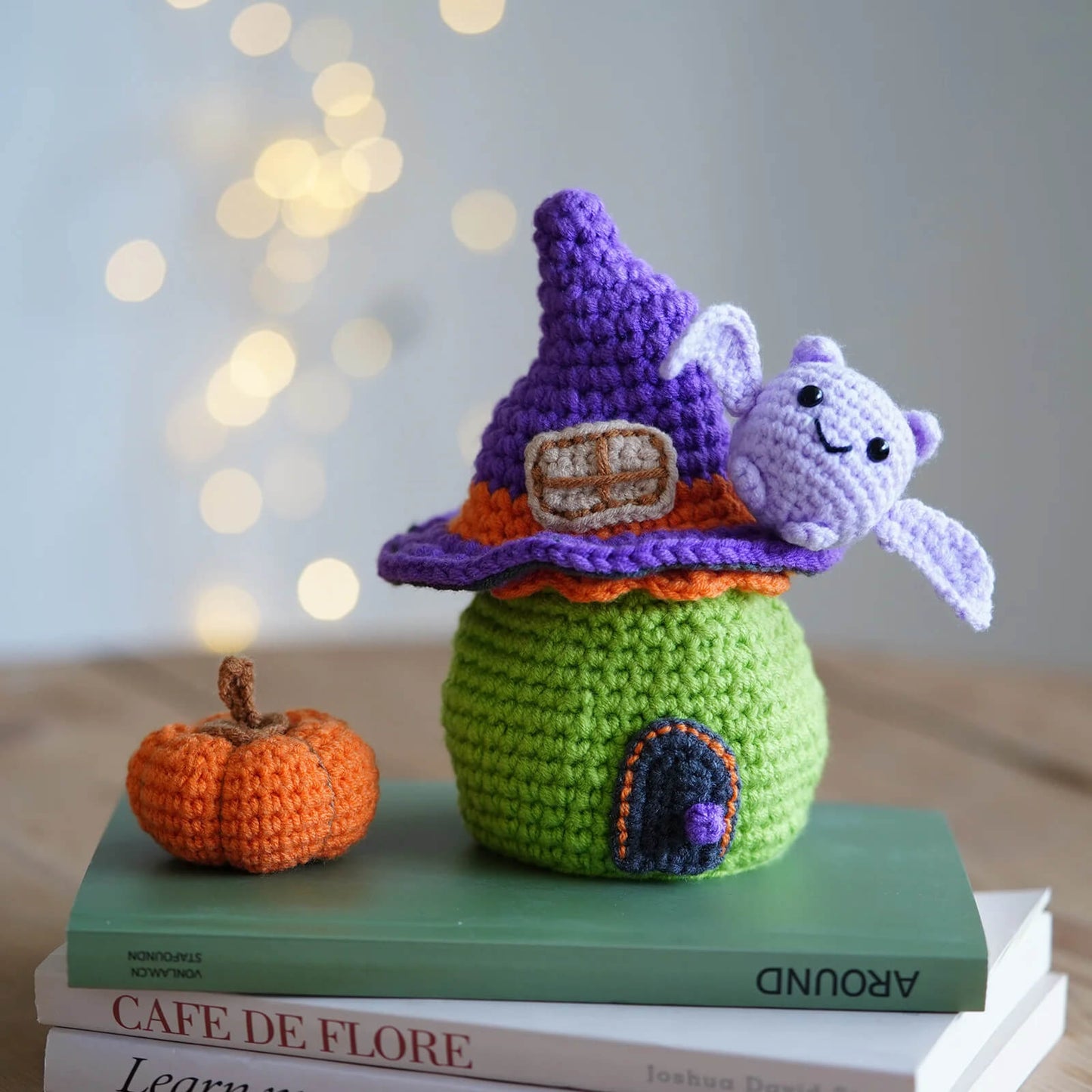 Halloween Spooky Castle Crochet Kit For Beginners With Easy Peasy Yarn