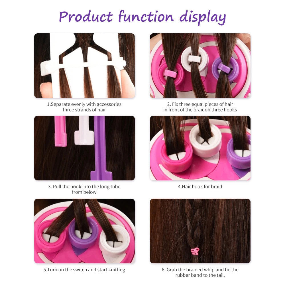 2024 New Design DIY Hair Weave Machine