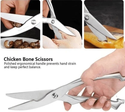 (HOT SALE NOW-49% OFF) All in 1 Stainless Kitchen Scissors