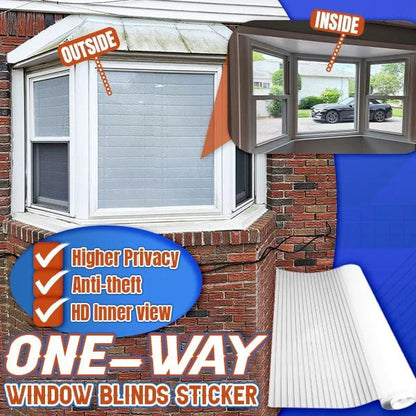 🎁2024 New Design One-Way Imitation Blinds Privacy Window Cover