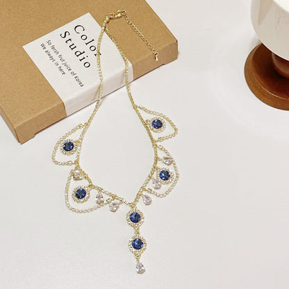 🔥2024 Hot Sale 🔥French Blue Necklace--(Heart of the Ocean)