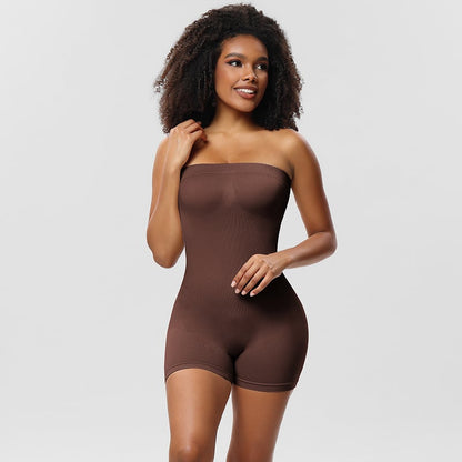 Bodysuit Shapewear with Removable Strap