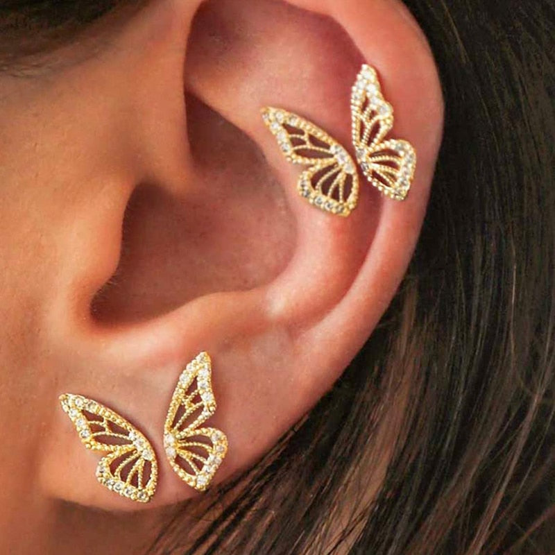 Butterfly Wings Studs