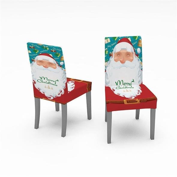 🎅Holiday Promotion 60% Off - Christmas Tablecloth Chair Cover Decoration