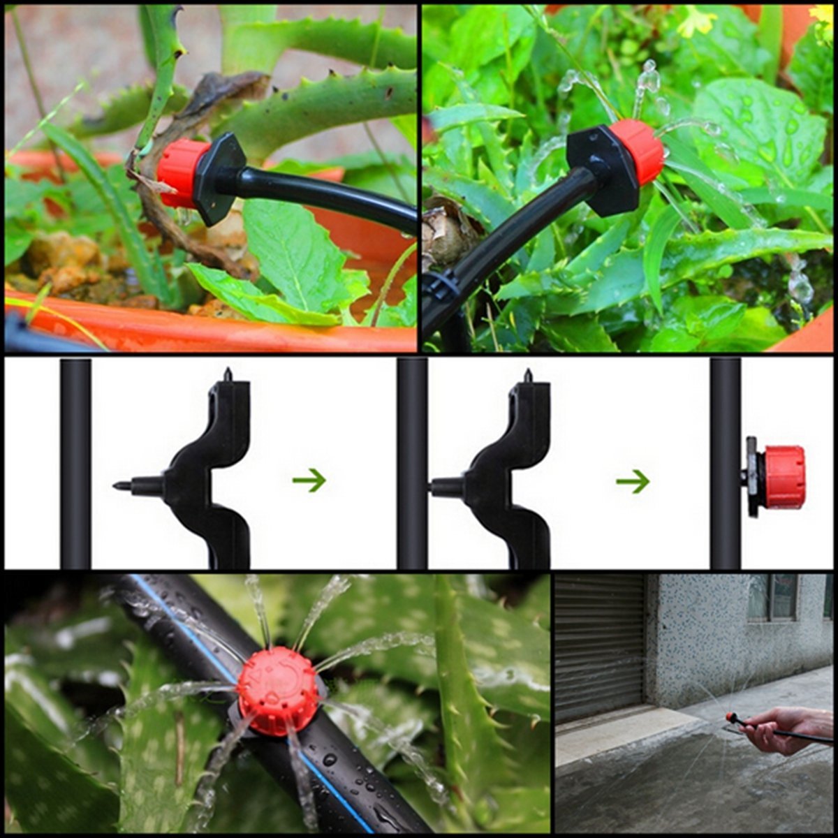 Adjustable Irrigation Drippers