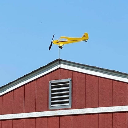 Piper J3 Cub Airplane Weathervane - Gifts for flight lovers