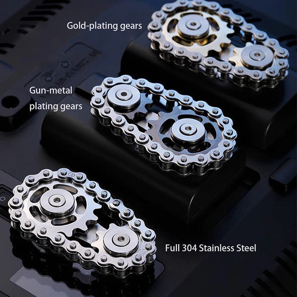 Bicycle Chain Gear Fidget Spinner