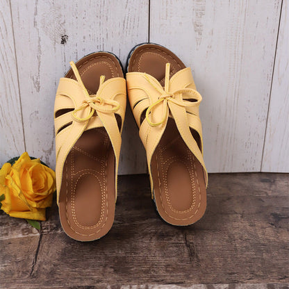 👡 Women's Comfort Bowtie Slide Sandals