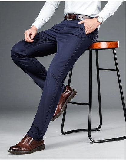 Men's Ice Silk Suit Pants