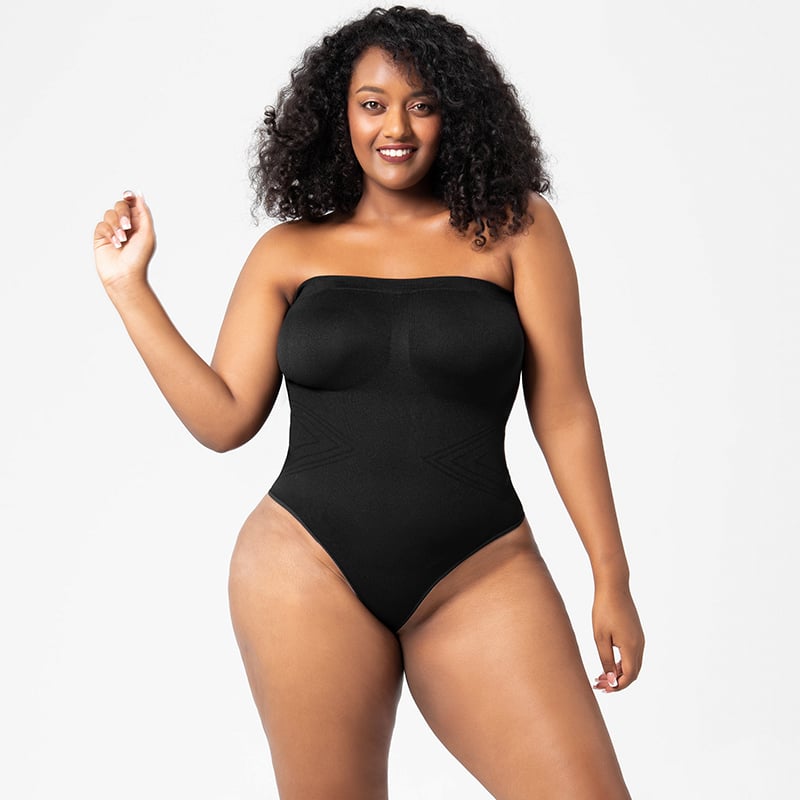 Bodysuit Shapewear with Removable Strap