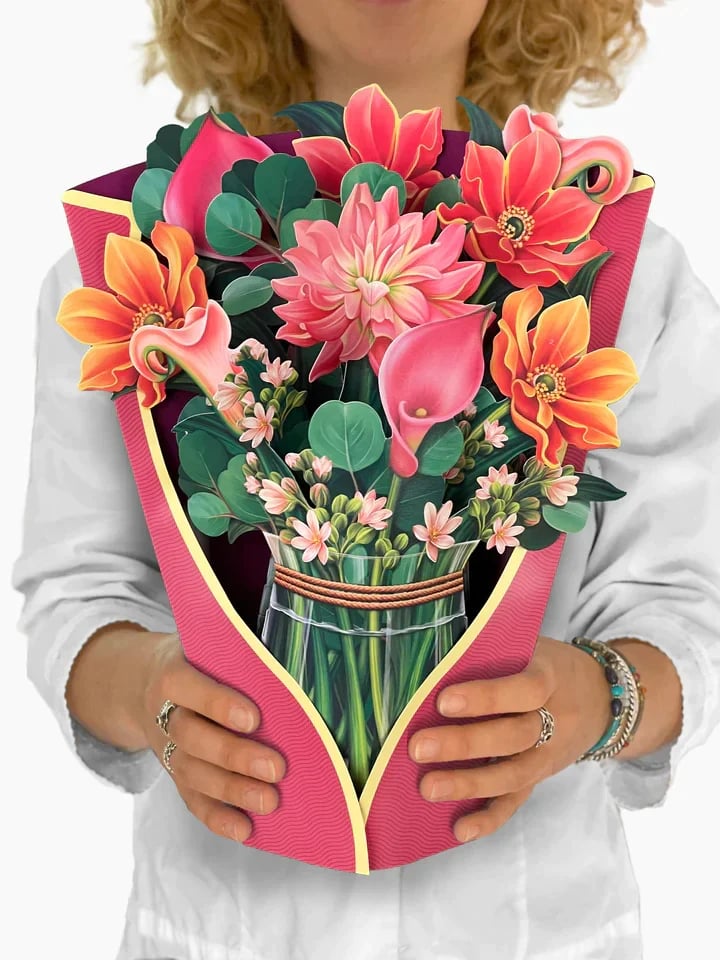 🔥Mother's Day Sale- SAVE 50% OFF🔥Pop Up Flower Bouquet Greeting Card