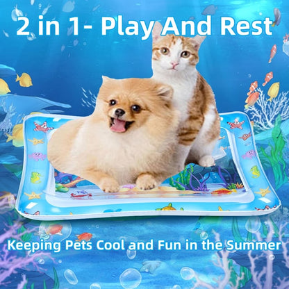 🔥Summer Hot Sale 😻Pet Water Sensory Mat