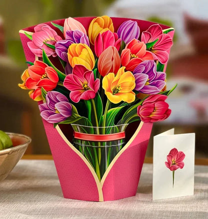 🔥Mother's Day Sale- SAVE 50% OFF🔥Pop Up Flower Bouquet Greeting Card