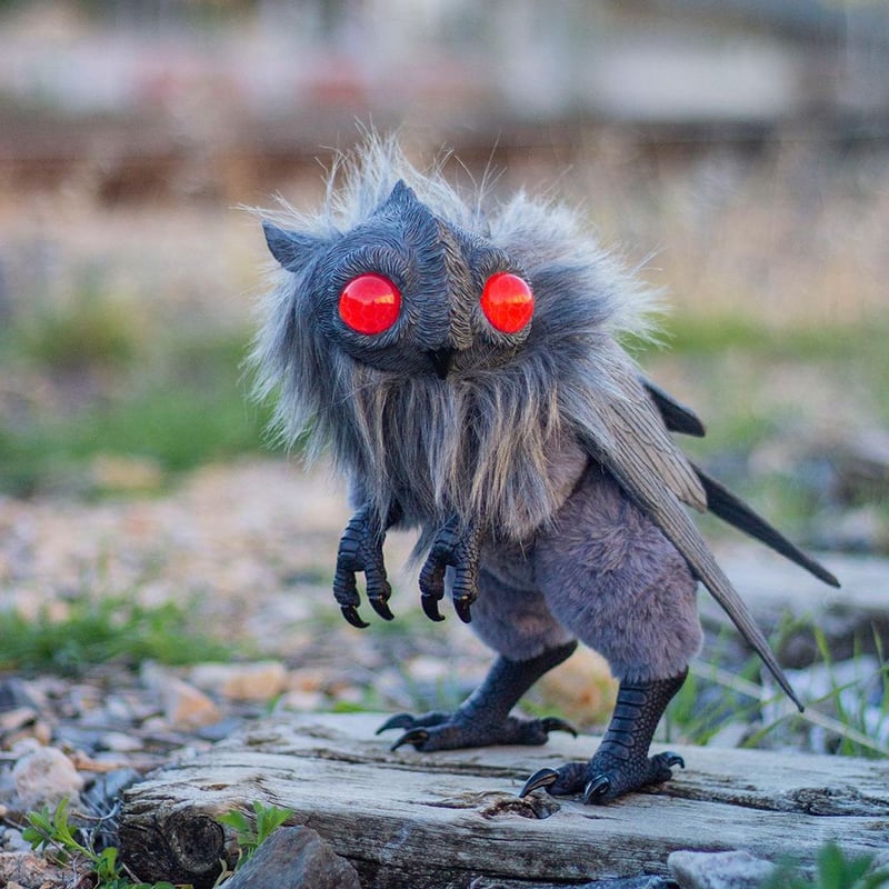 🎁Limited Time Offer✨Mothman Baby Poseable Art Doll