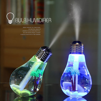 USB Charging Light Bulb Humidifier