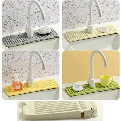 🎁USD9.99 🎁 - Faucet guard and drain mat