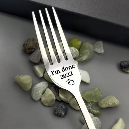 Engraved Fork - Best Funny Gift For Loved One