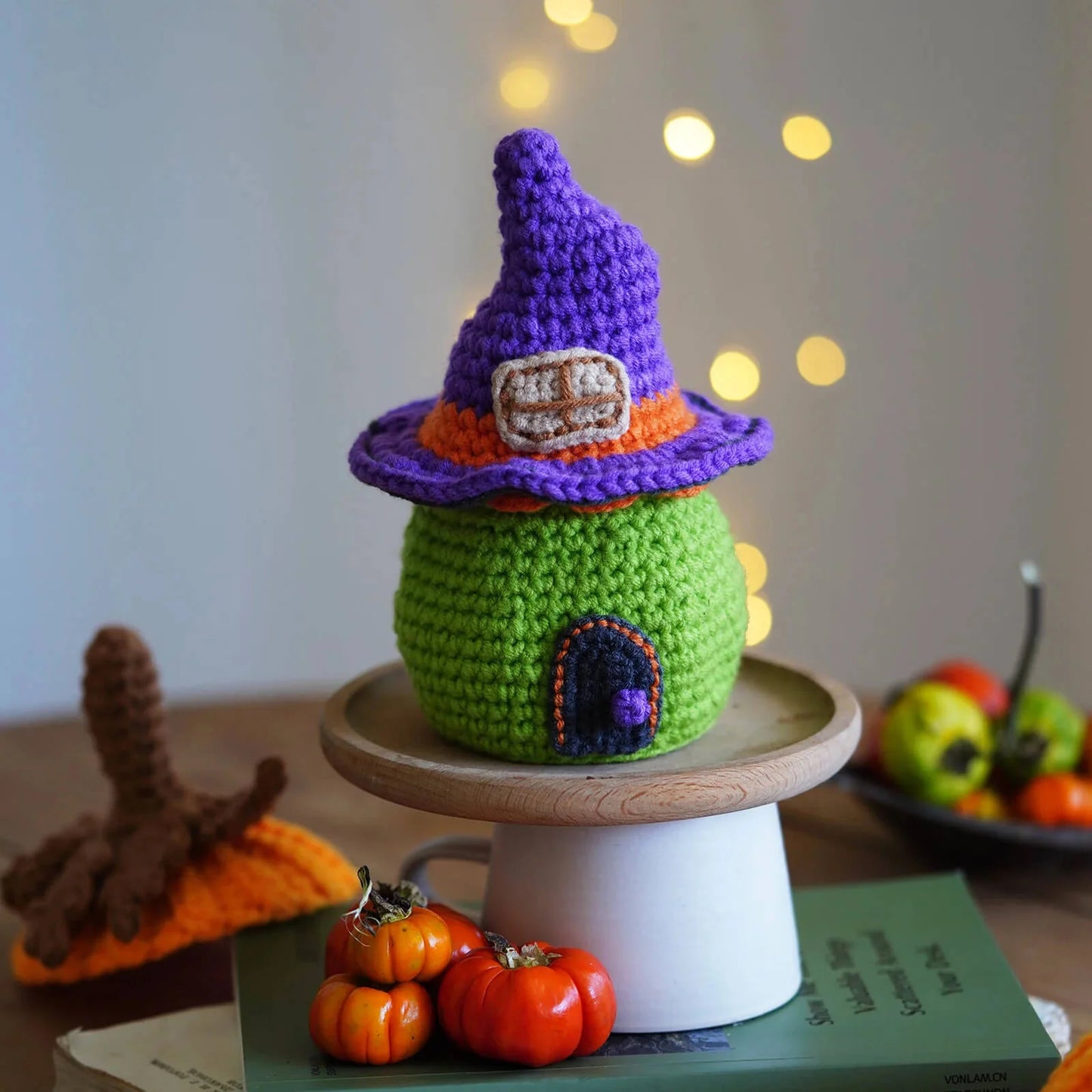 Halloween Spooky Castle Crochet Kit For Beginners With Easy Peasy Yarn