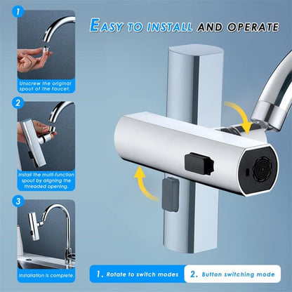 2024 New Waterfall Kitchen Faucet