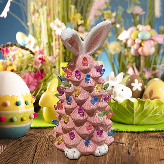 🐰🐰Easter Pink Bunny Tree