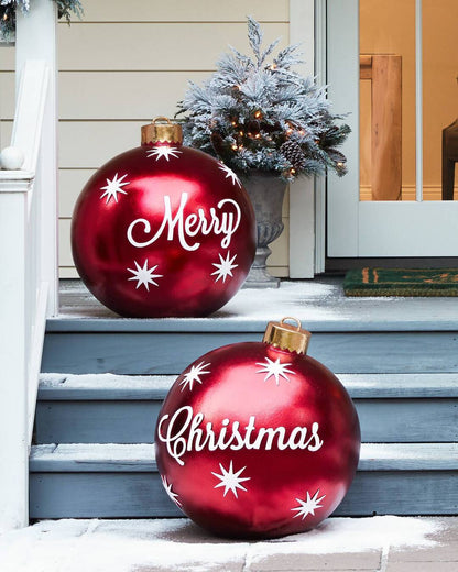 Outdoor Christmas PVC inflatable Decorated Ball🎉Christmas pre-sale 50% off