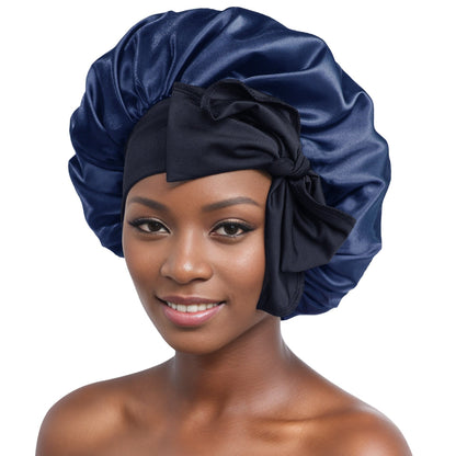 Silk Night Sleeping Cap Bonnet