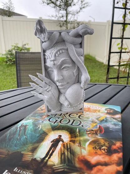 (🔥Hot Sale Now 49% Off) - Medusa Book Nook 3D Printed Choose Color Fantasy Book Shelf