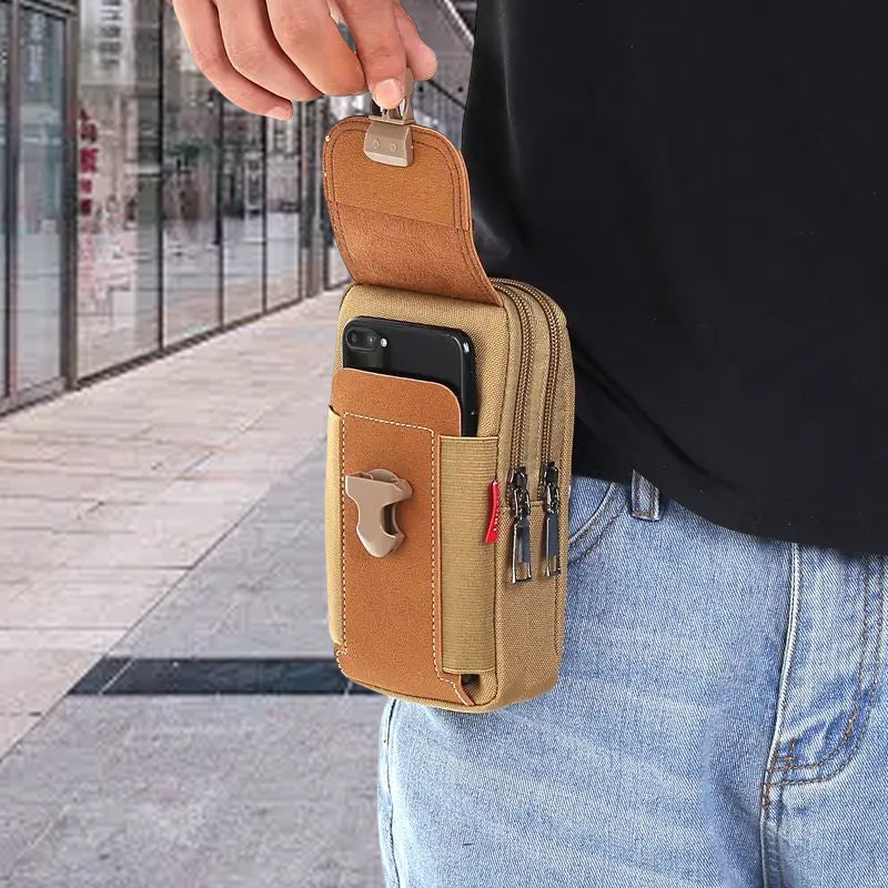 2024 New Design Men's Mobile Phone Sports Bag