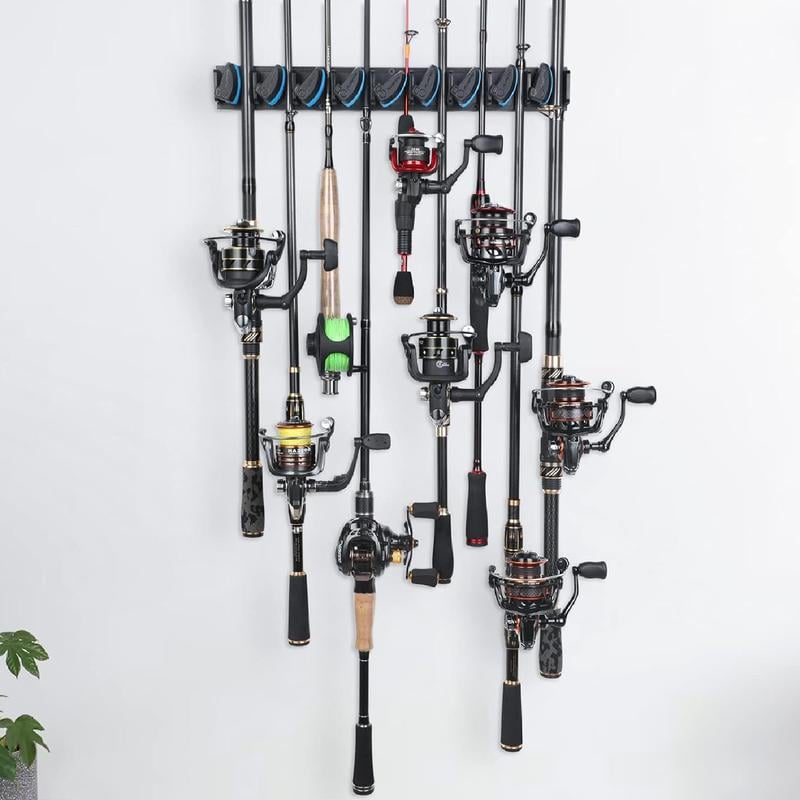 ✨LAST DAY ONLY 49% OFF🔥Wall Mounted Fishing Rod Rack