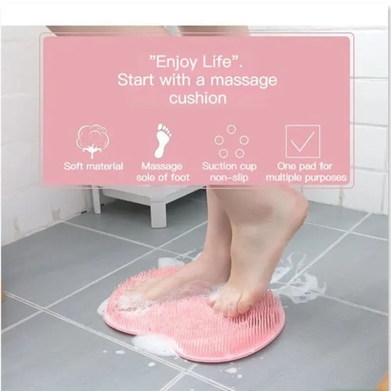 2024 New Design Shower Foot Scrubber Massager