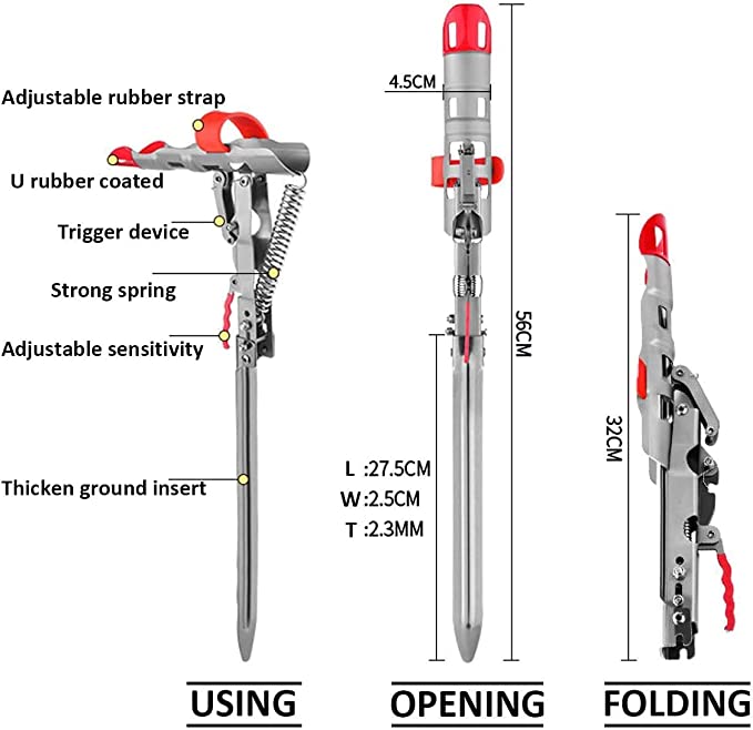 (🔥Last Day Promotion-SAVE 65% OFF)Automatic Fishing Rod Holder-BUY 2 GET FREE SHIPPING