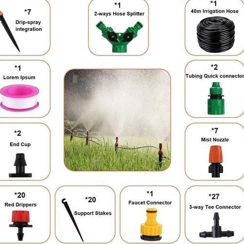 🔥Summer Sale-49% OFF🔥Mist Cooling Automatic Irrigation System