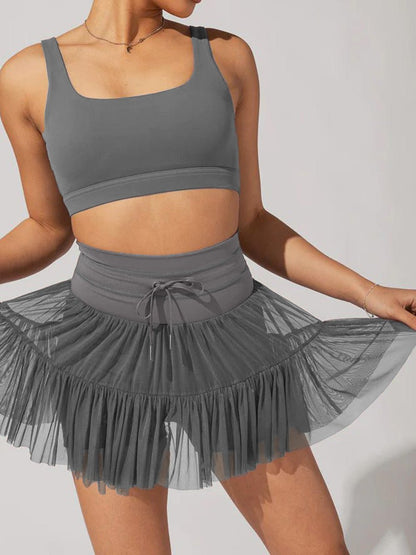 ✨Summer- 49% OFF💖Tiered Skort with Pockets