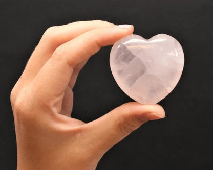 ✨This Week's Special Price $12.99💥LARGE Rose Quartz Heart Crystal