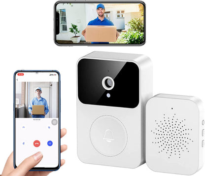 Wireless Video Doorbell With Camera