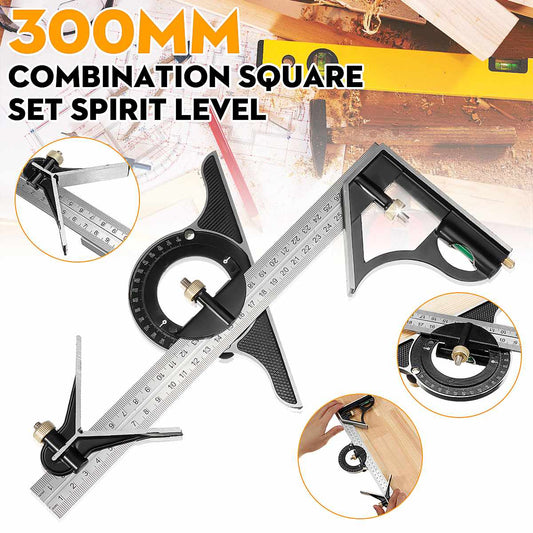 2024 New Multifunctional Combination of Movable Angle Ruler Set