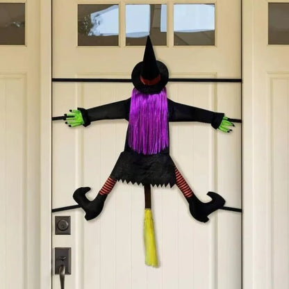 🎃Large Crashing Witch Halloween Decorations🧙‍♀