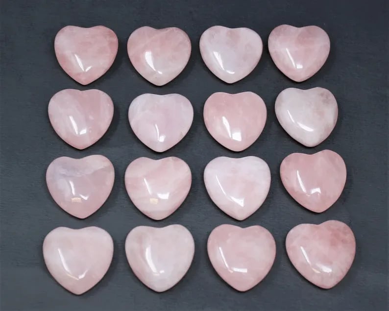 ✨This Week's Special Price $12.99💥LARGE Rose Quartz Heart Crystal