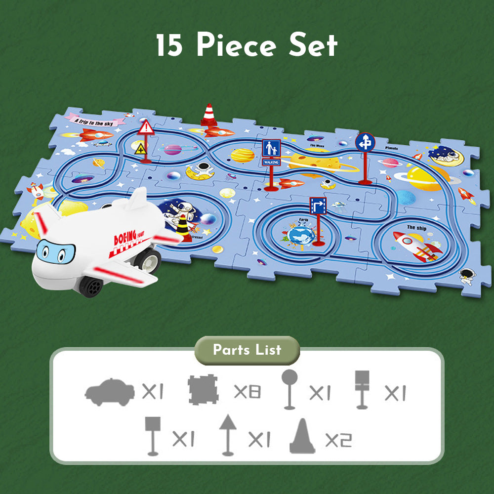 New children's car track puzzle set🧩