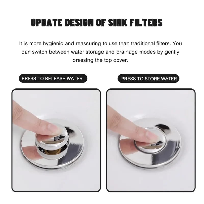 Isolate odor and prevent cockroaches-Stainless Steel Floor Drain Filter