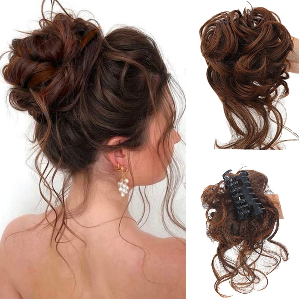 🔥Buy 1 Get 1 Free🔥Curly Bun Hair Claw Clips