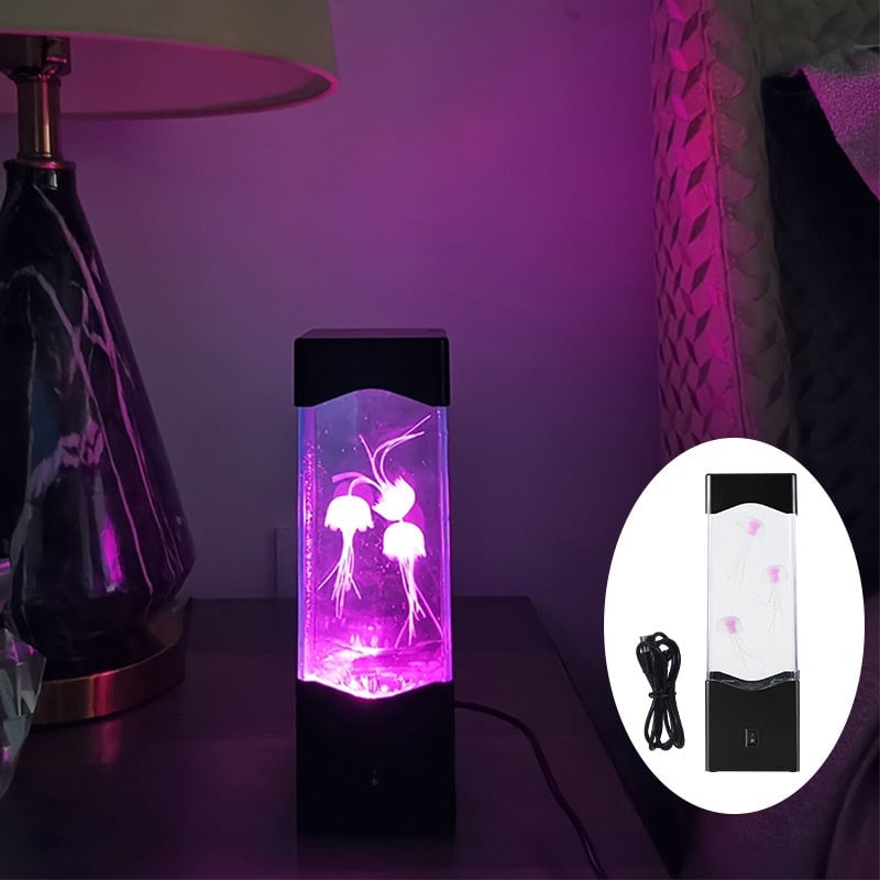 🔥Summer Hot Sale Promotion-49% OFF✨-Multicolor Jellyfish Lava Lamp