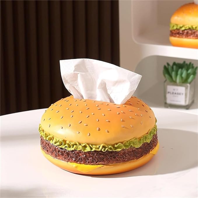 🔥Last Day Promotion - 49%OFF🔥Funny Hamburger Tissue Box