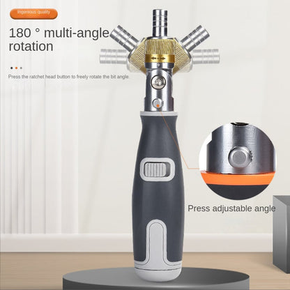 10-in-1 Multi-Angle Ratchet Screwdriver